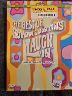 The Best of Rowan & Martin's Laugh-In DVD — Colorful Retro Cover